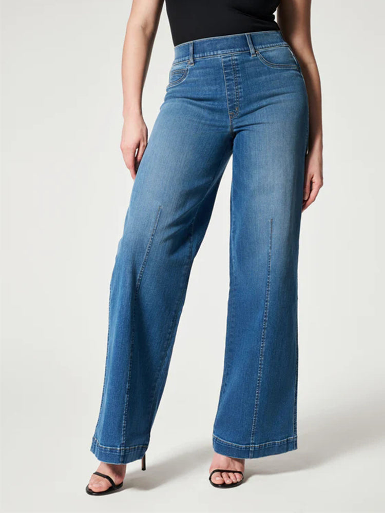 Lasy - Pull-ON jeans met wijde pijpen