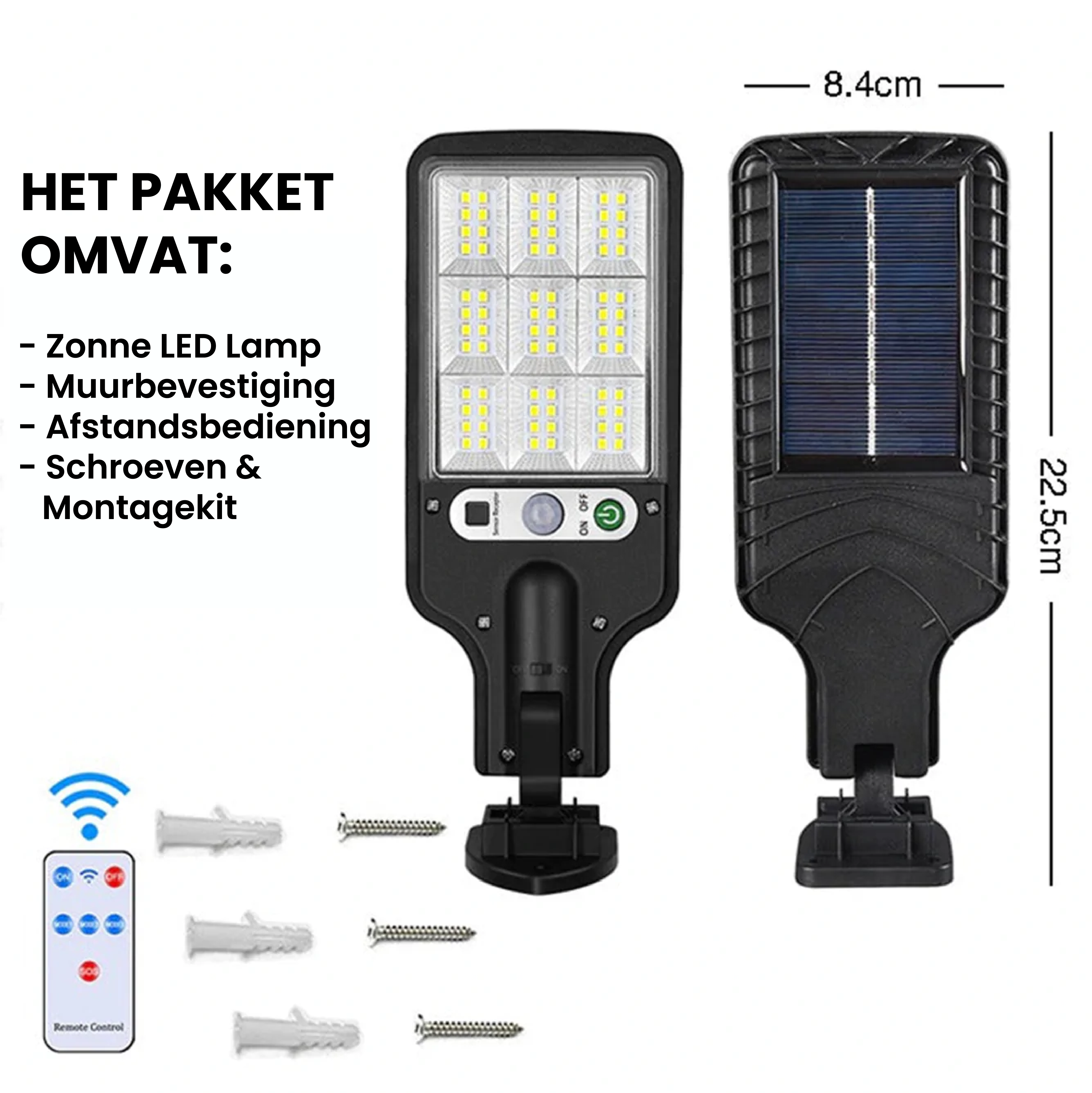 Enlightsolar™- De Ultieme Led-straatlantaarn Op Zonne-energie