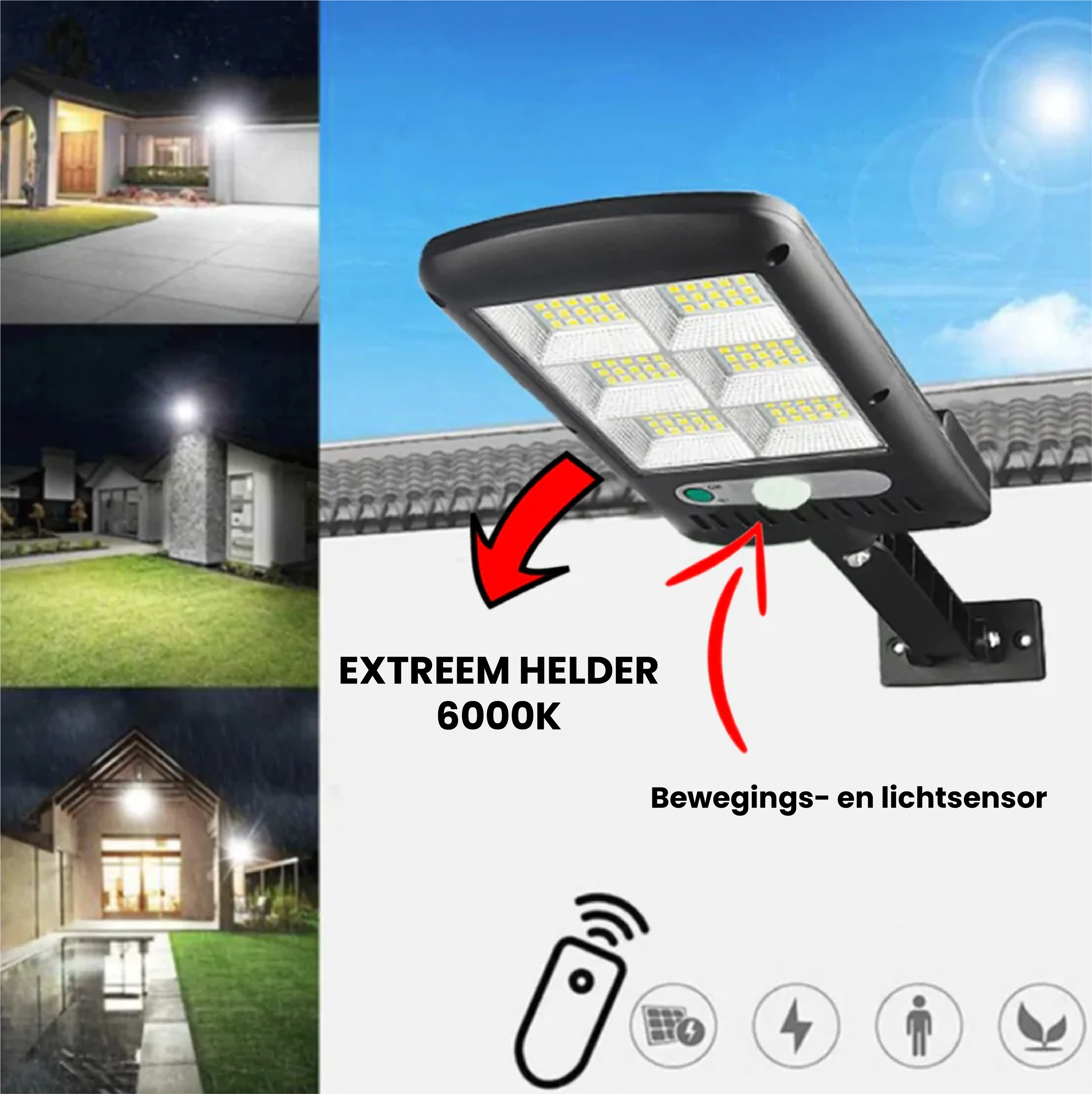 Enlightsolar™- De Ultieme Led-straatlantaarn Op Zonne-energie