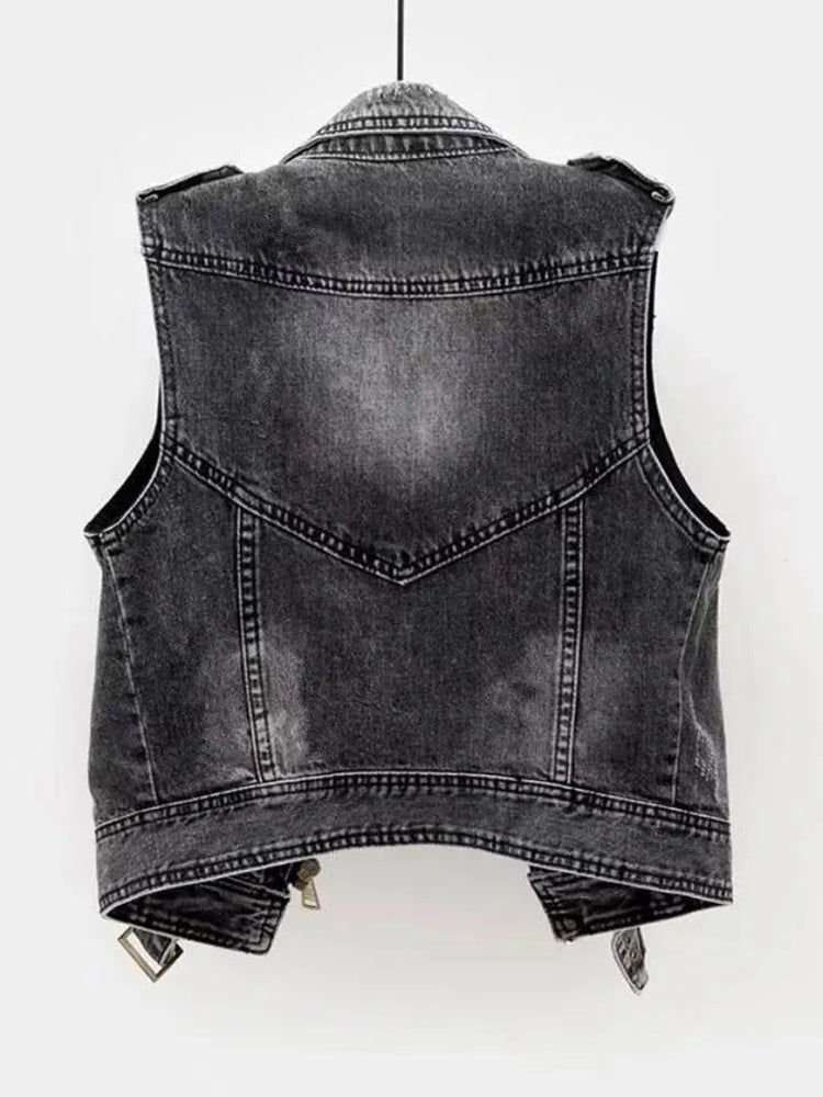 NINI- DAMES DENIM GILET