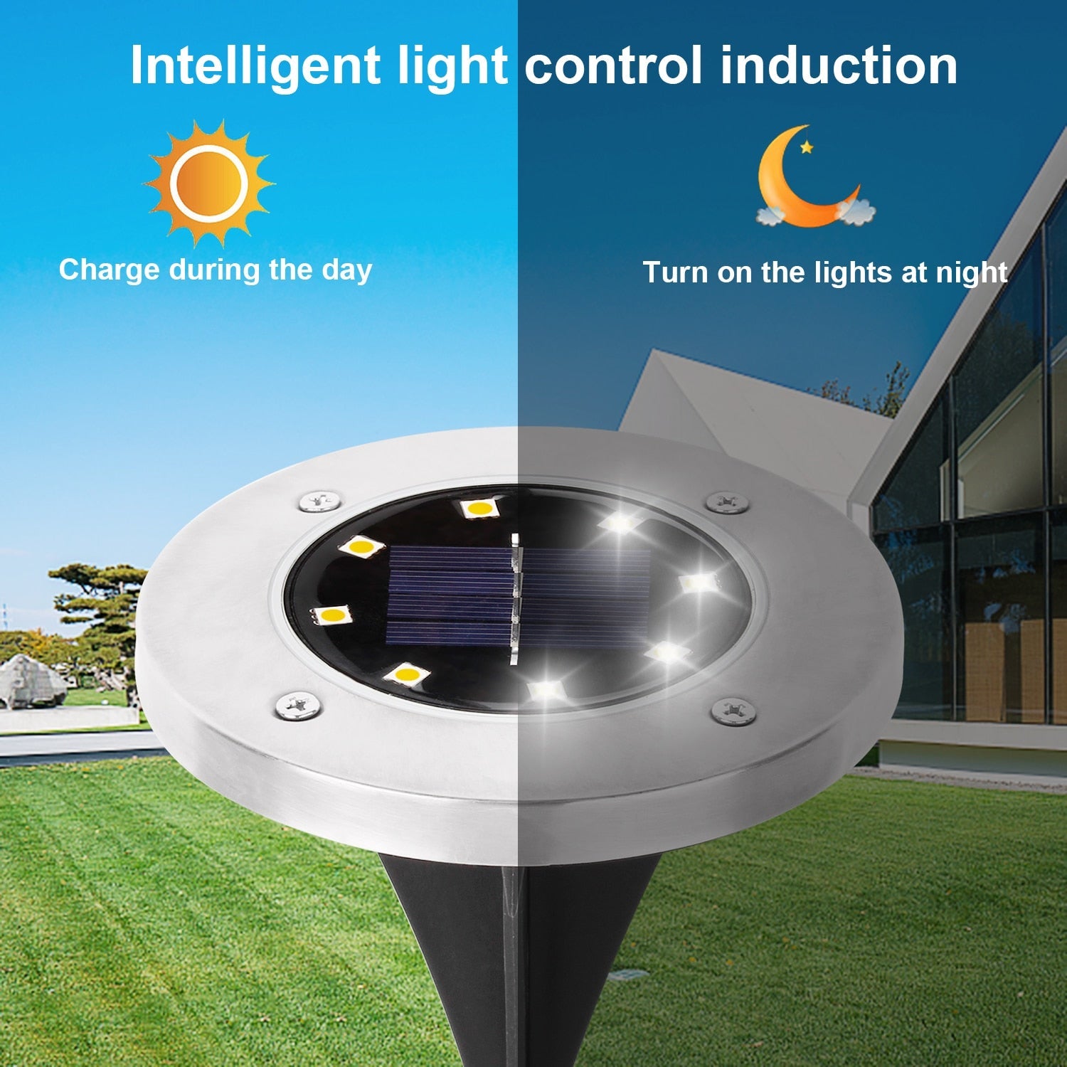 Draadloze LED Solar Tuinlampen  - voor deperfecte sfeer in jouw tuin!