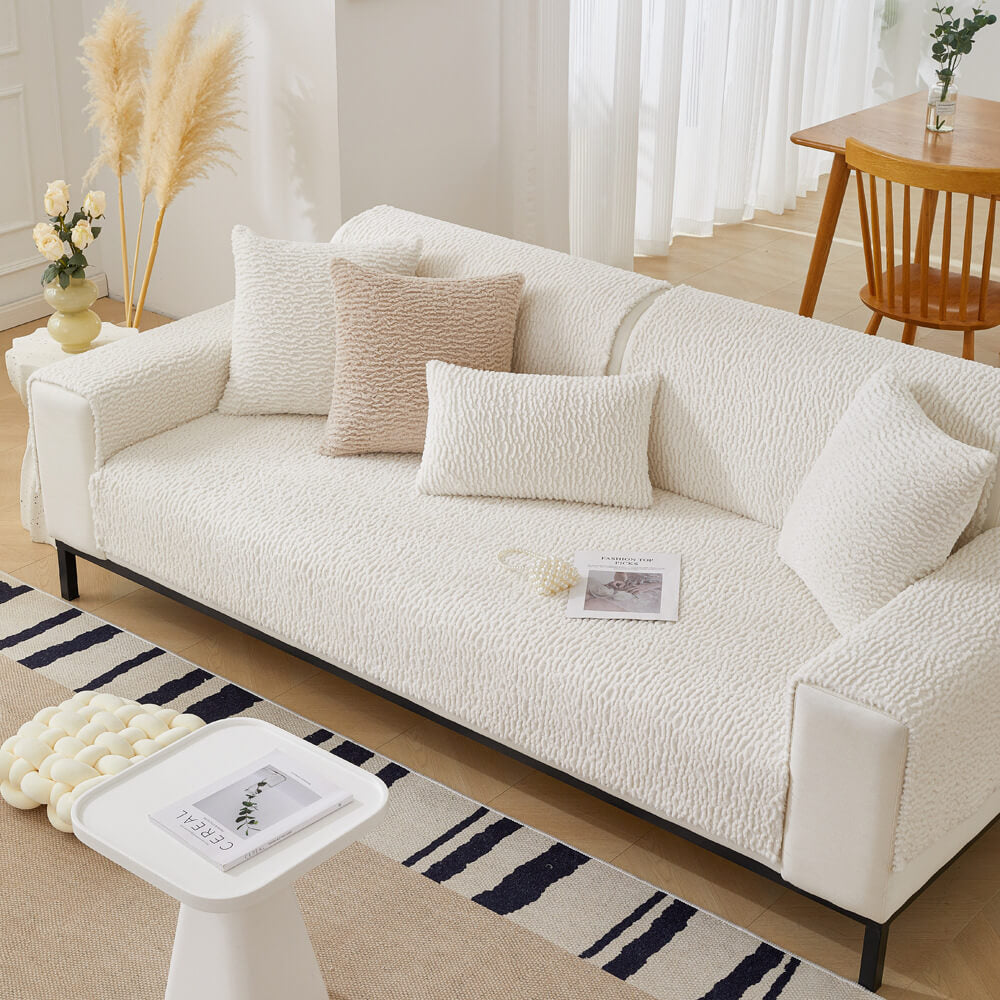 SofaCover™-Cream Colour BerberFleece